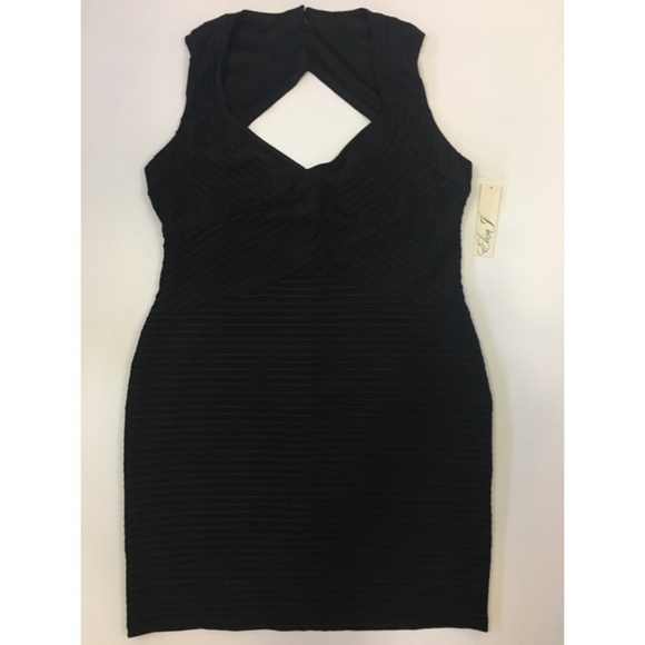 Eliza J sleeveless bustier sheath dress black - Picture 3 of 8